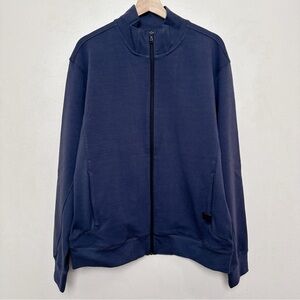 Victorinox Mens XL Tailored Fit Full Zip Navy Jacket